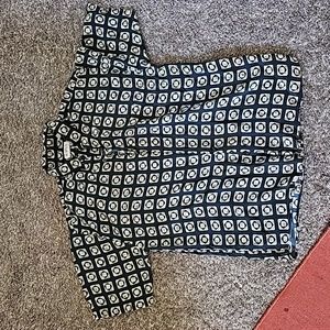 AWESOME SUMMIT SILK BUTTON DOWN SHIRT